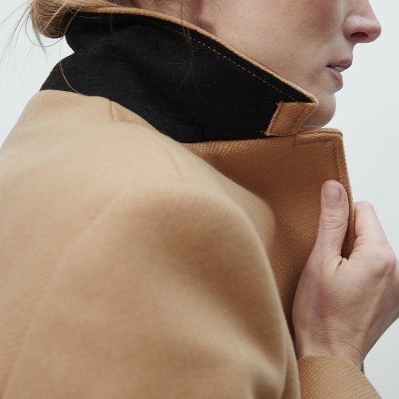 𝗭𝗮𝗿𝗮 • Wool Blend Coat - Picture 10 of 16